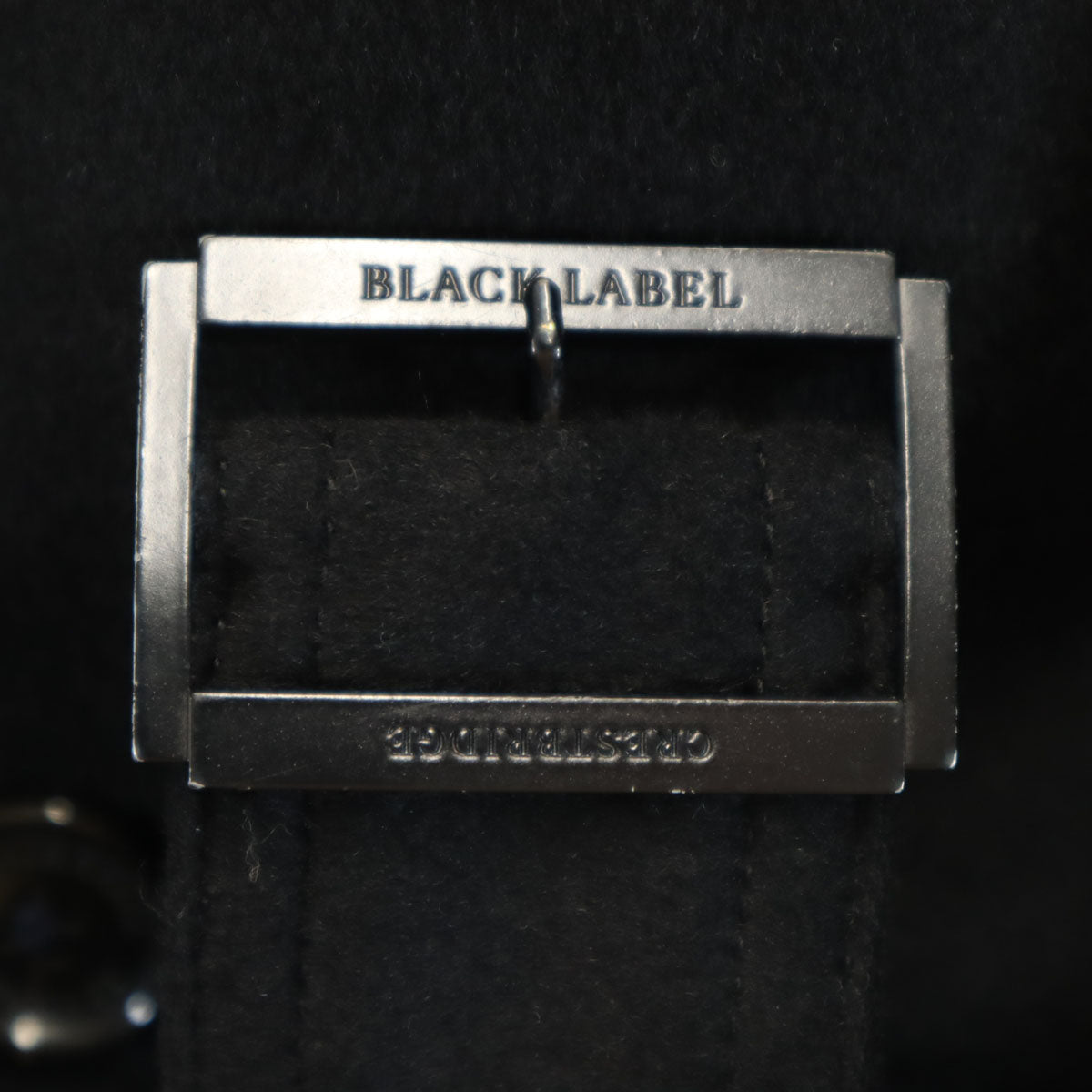 BLACK LABEL CRESTBRIDGE ブラックレーベルクレストブリッジ チェスターコート L ブラック ベストライナー付き メンズ