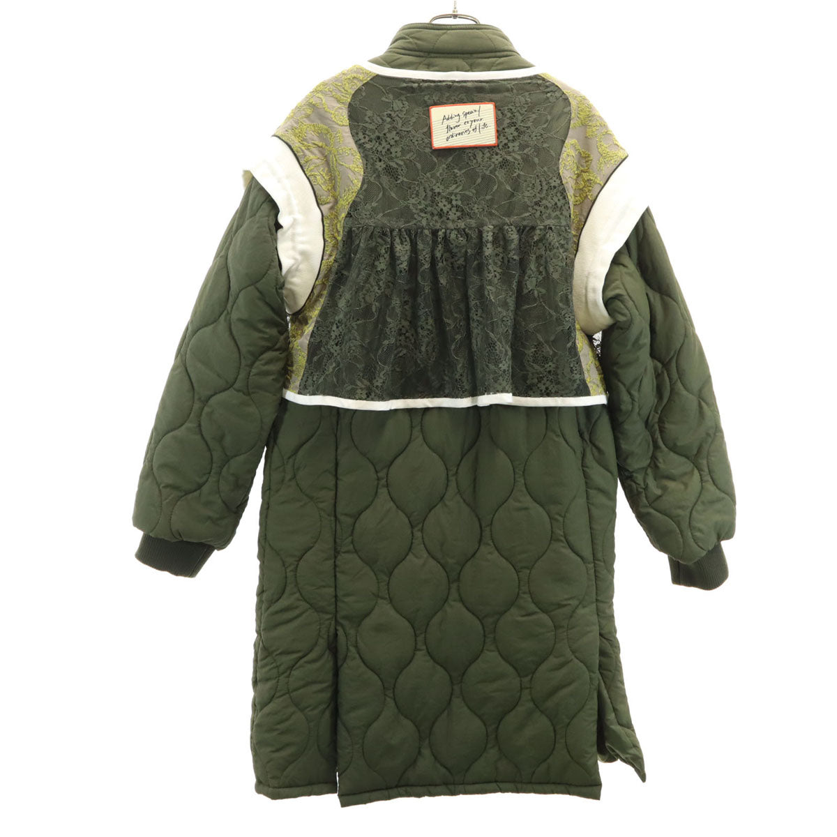 OLD HONEY オールドハニー 日本製 キルティングコート カーキ 中綿 レディース