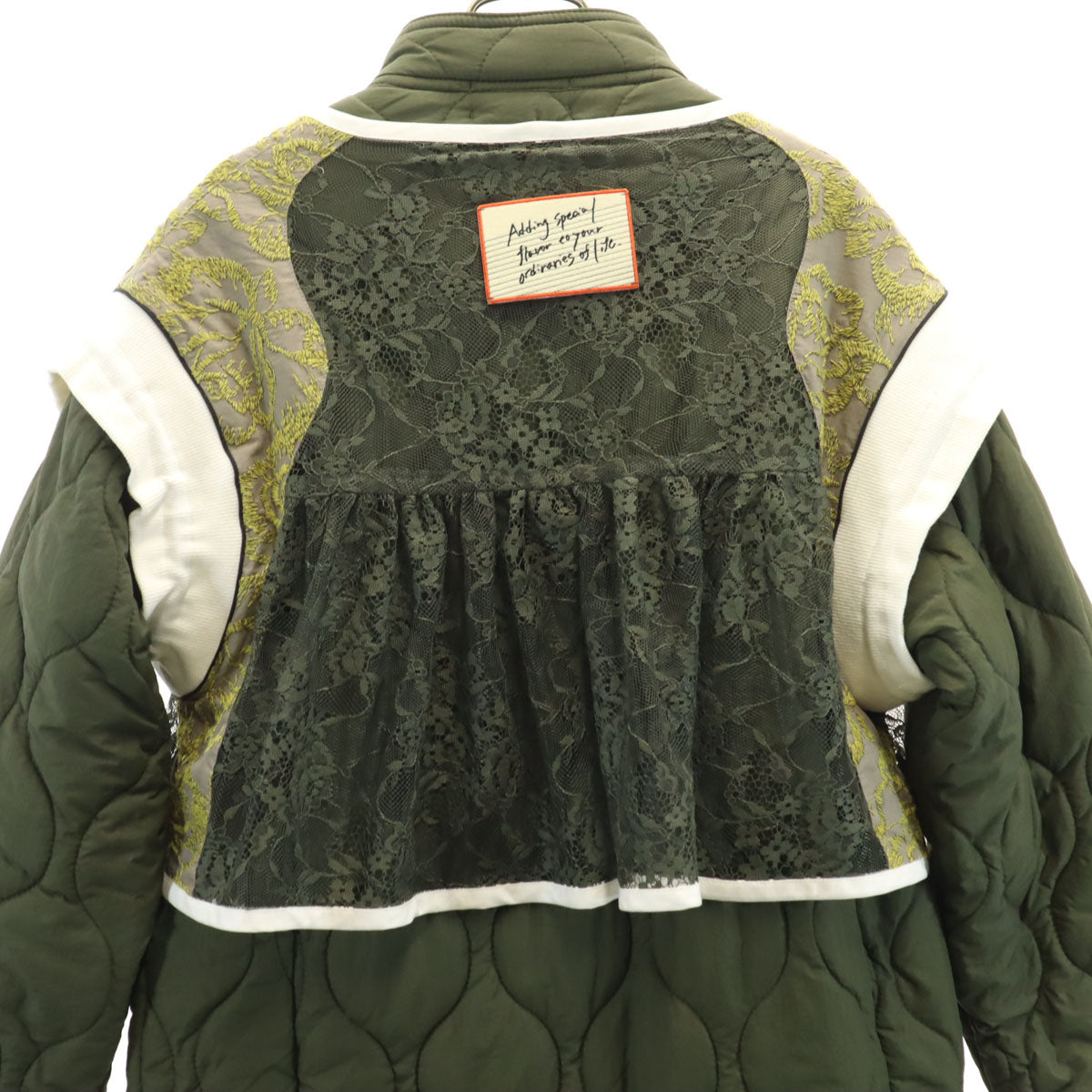 OLD HONEY オールドハニー 日本製 キルティングコート カーキ 中綿 レディース