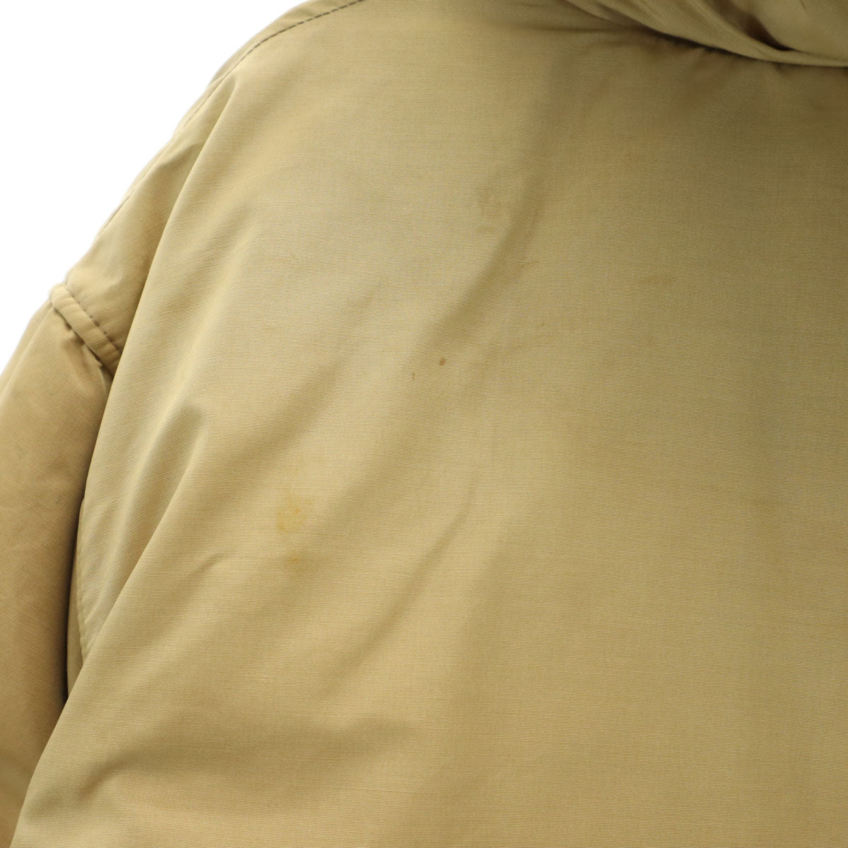 WOOLRICH ウールリッチ 80s USA製 紺タグ ヴィンテージ ダウンジャケット ベージュ メンズ