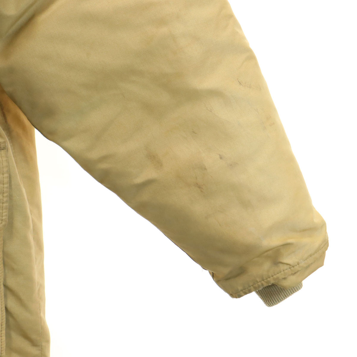 WOOLRICH ウールリッチ 80s USA製 紺タグ ヴィンテージ ダウンジャケット ベージュ メンズ