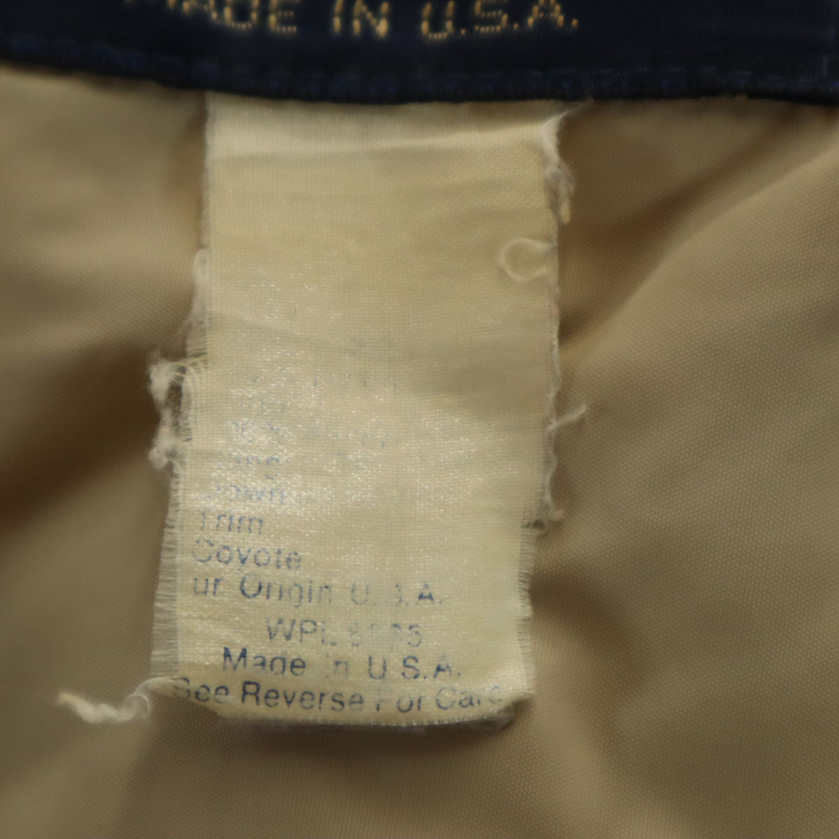 WOOLRICH ウールリッチ 80s USA製 紺タグ ヴィンテージ ダウンジャケット ベージュ メンズ