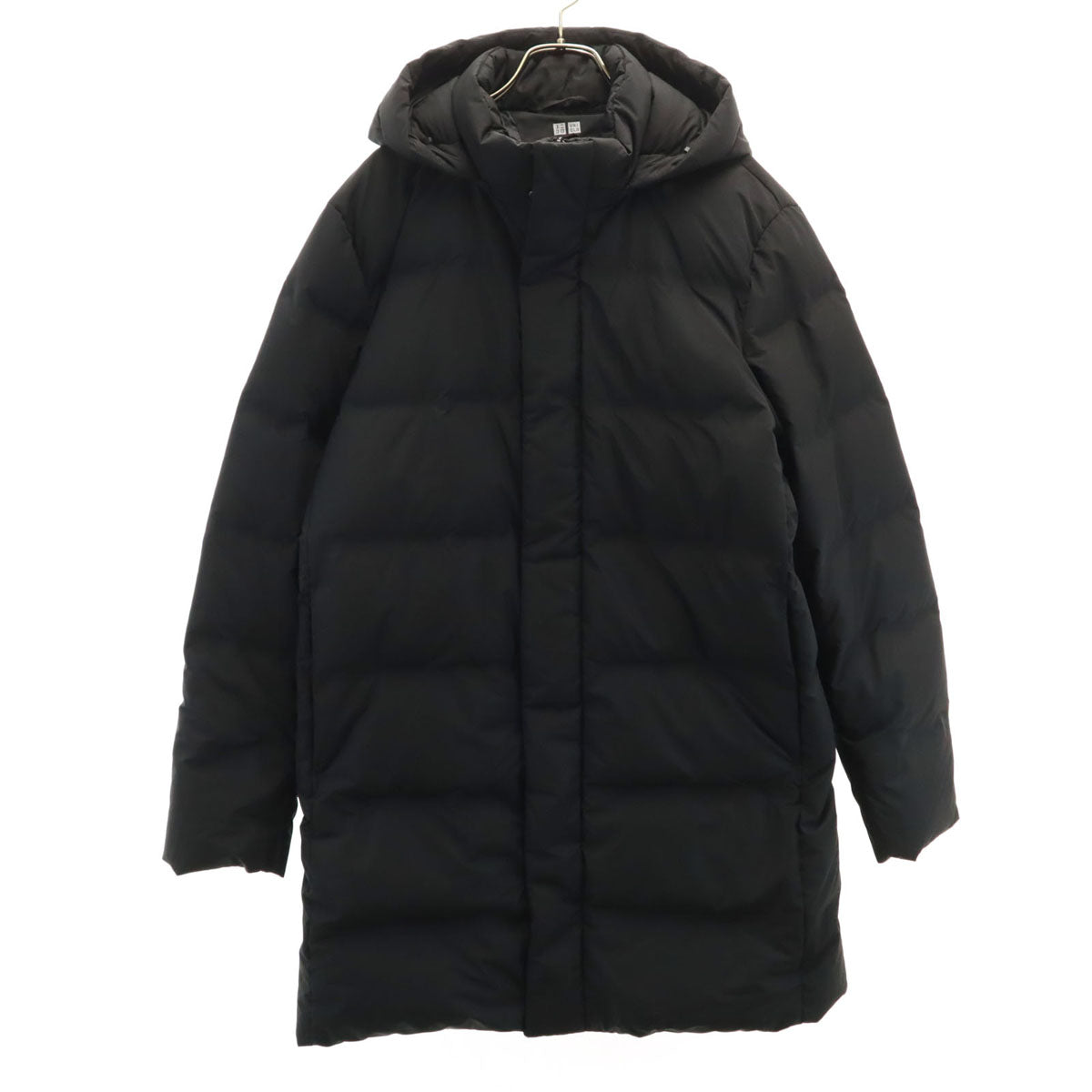 UNIQLO ユニクロ シームレス ダウンコート L ブラック メンズ