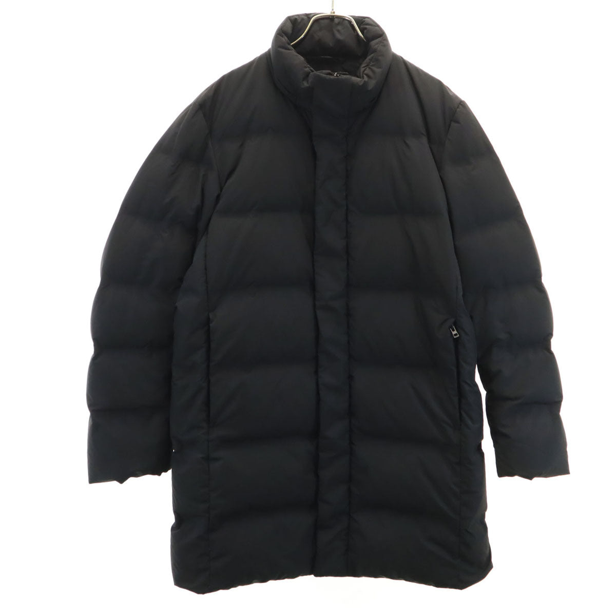 UNIQLO ユニクロ シームレス ダウンコート M ブラック メンズ