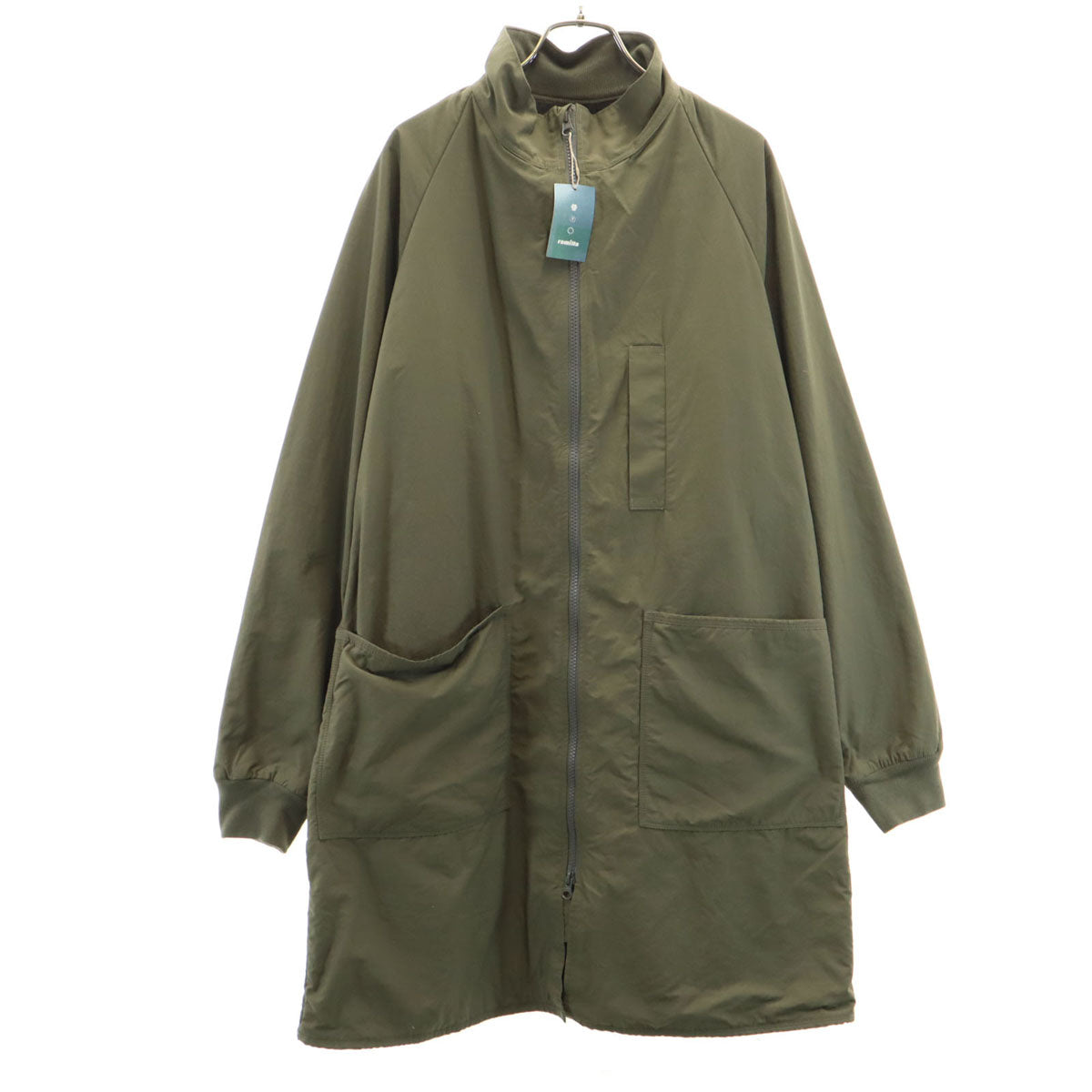 未使用 remilla レミーラ 日本製 コート L カーキ 裏起毛 メンズ
