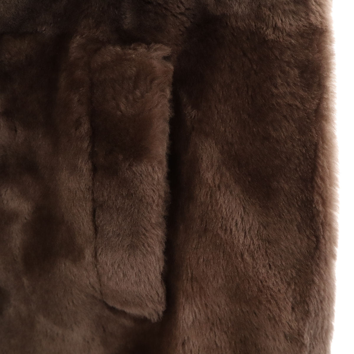 SPORTMAX スポーツマックス イタリア製 ファーコート ブラウン系 レディース