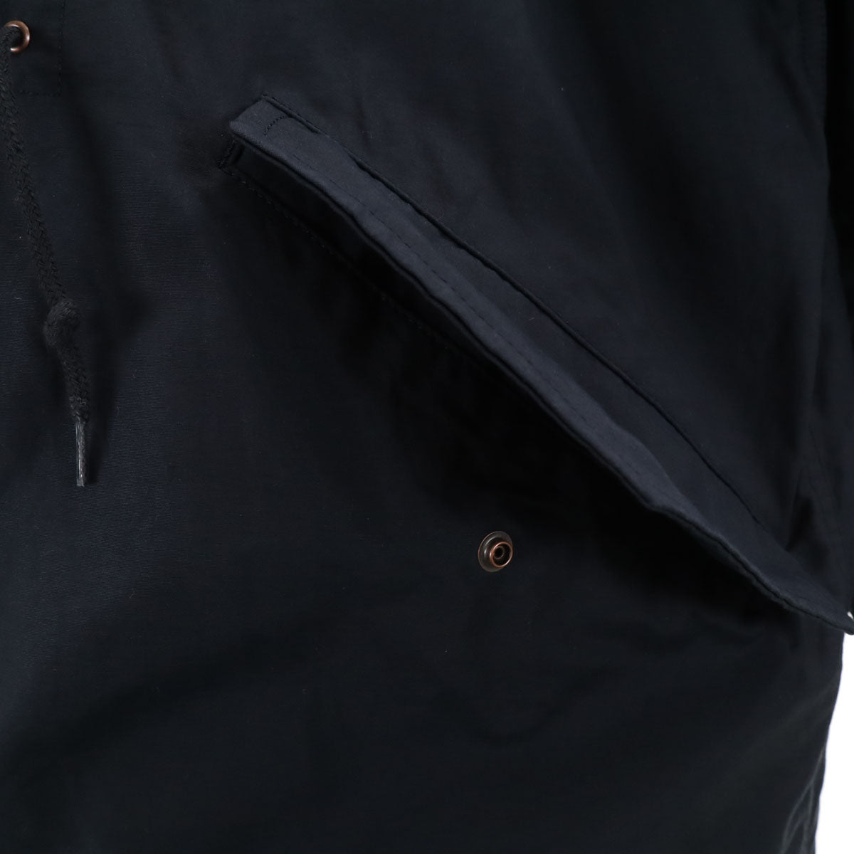 未使用 URBAN RESEARCH DOORS アーバンリサーチドアーズ 3WAY ノーカラー モッズコート M ネイビー ライナー付き レディース