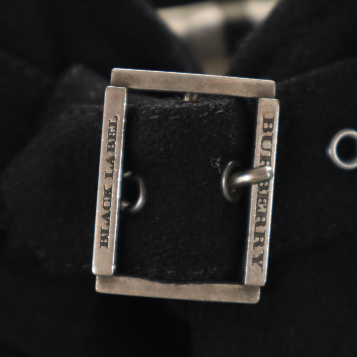 BURBERRY BLACK LABEL バーバリーブラックレーベル ウールコート M ブラック 三陽商会 メンズ