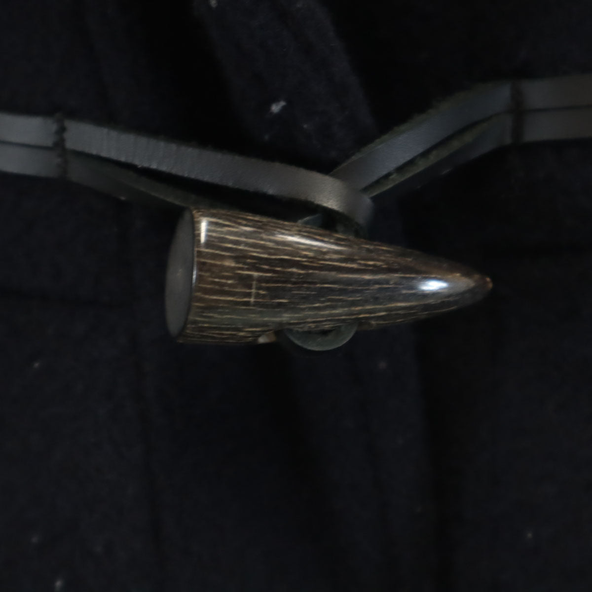 LONDON TRADITION ロンドントラディション イングランド製 ウールブレンド ダッフルコート 34 ネイビー レディース