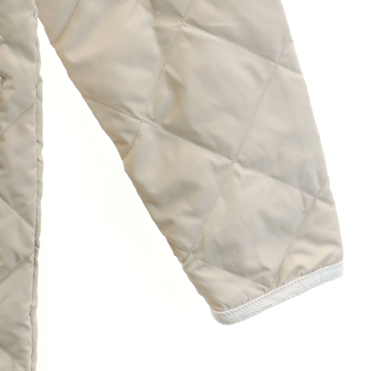 美品 TAION タイオン ダウンコート XS ベージュ系 CITY LINE レディース