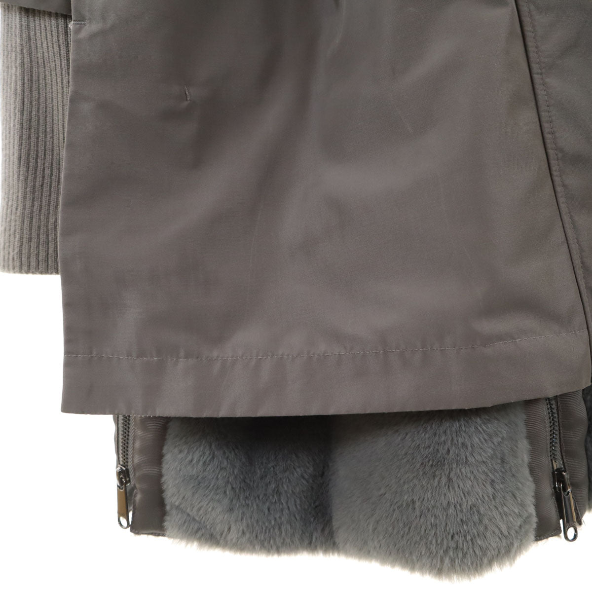 MAX MARA マックスマーラ コート 38 グレー 中綿ライナー付き マックスマーラ レディース