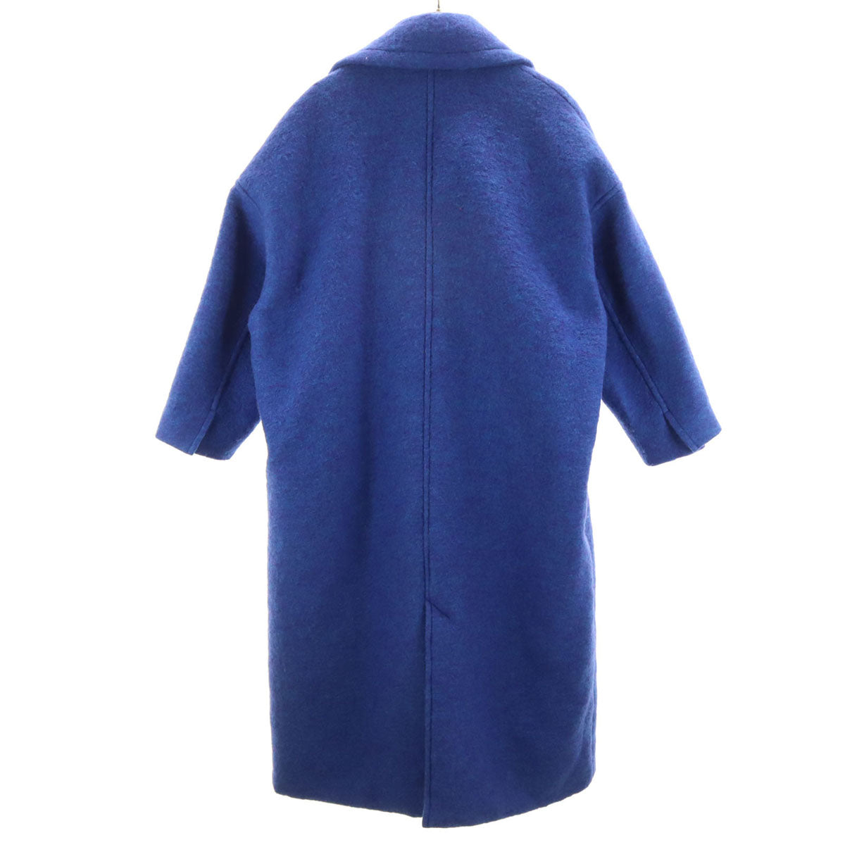 MAISON SPECIAL メゾンスペシャル ダブルブレスト チェスターコート FREE ブルー系 中綿 レディース