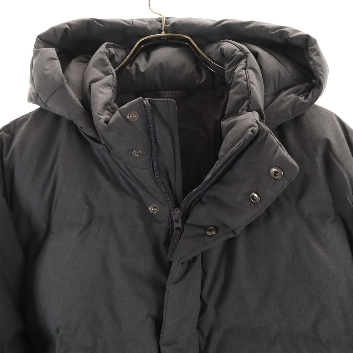 UNIQLO ユニクロ シームレス ダウンコート L グレー メンズ