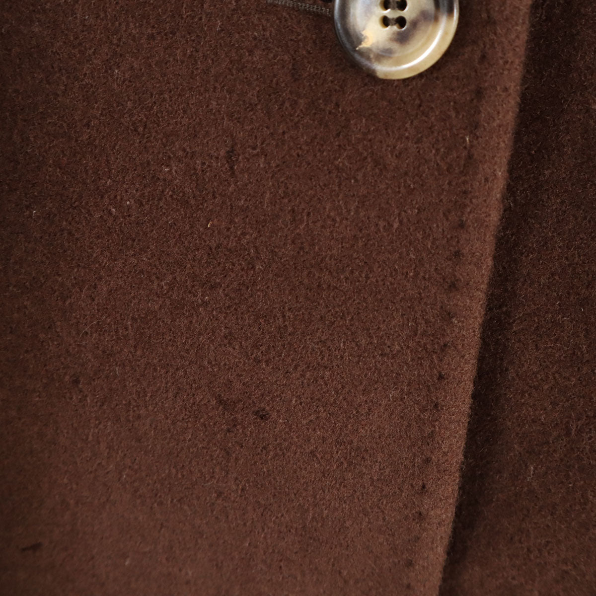 Herno ヘルノ イタリア製 カシミヤブレンド ステンカラーコート 42 ブラウン レディース