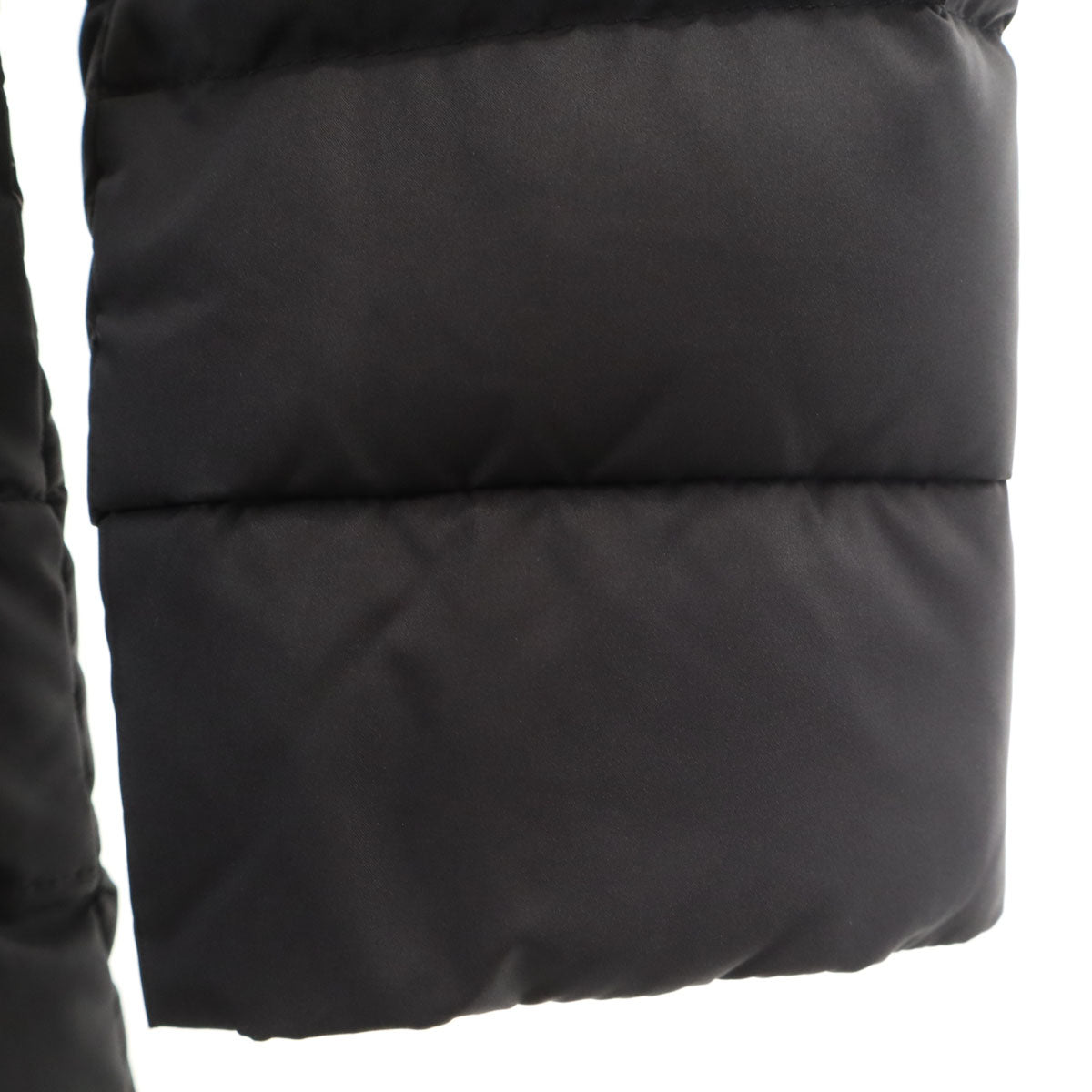 美品 BLUE LABEL CRESTBRIDGE ブルーレーベルクレストブリッジ フーデッド ダウンコート 36 ブラック系 レディース