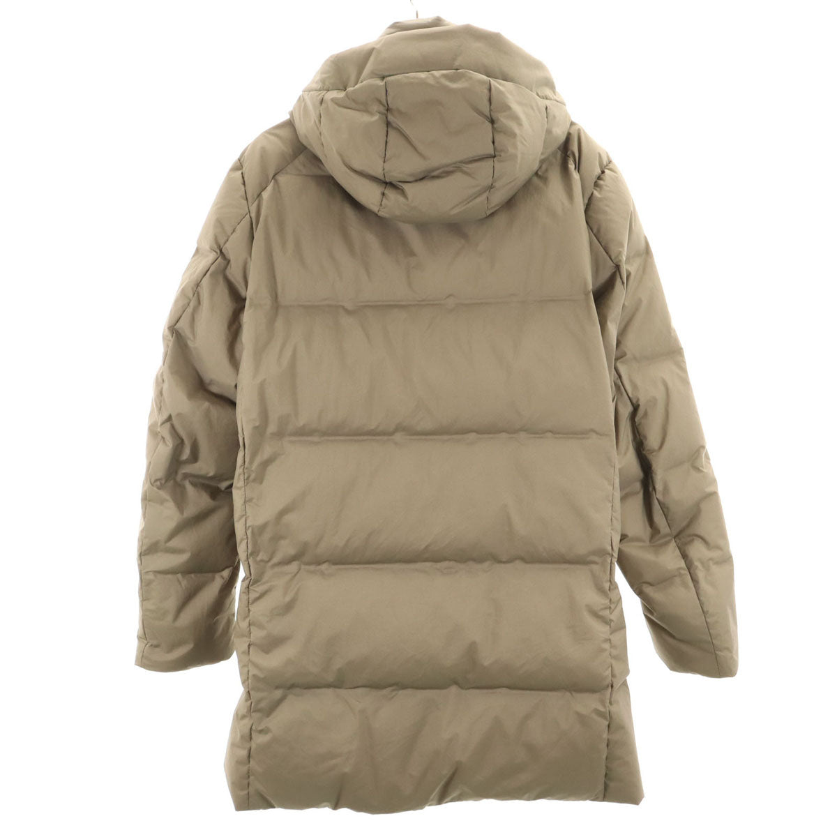 未使用 UNIQLO ユニクロ シームレス ダウンコート L カーキベージュ系 メンズ