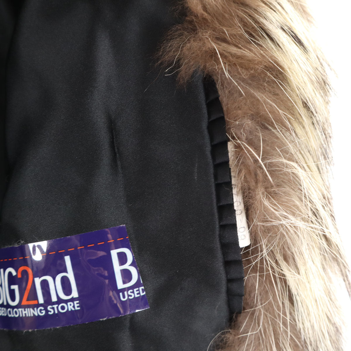 美品 EMBA エンバ シルバーフォックス 毛皮コート 11 ブラウン レディース