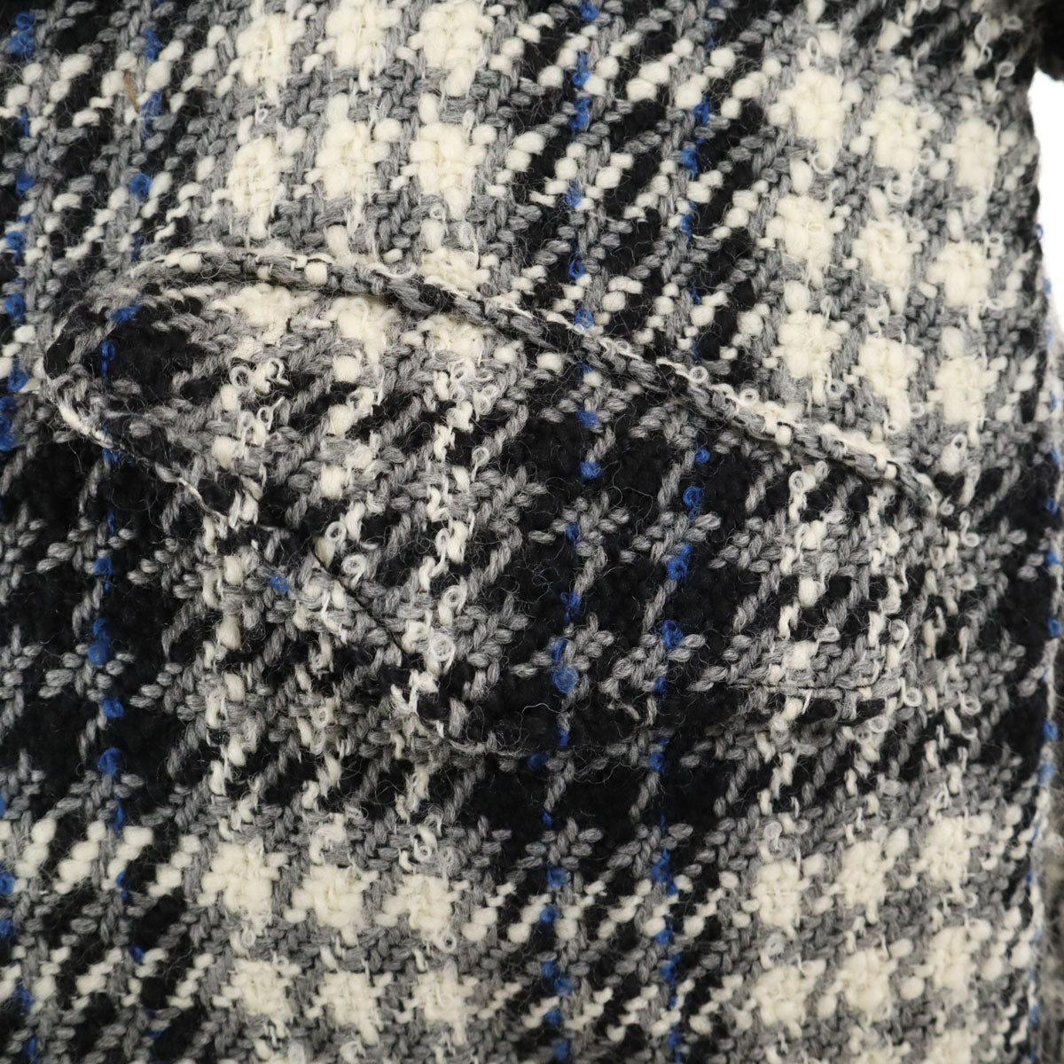 CONVERSE コンバース TOKYO チェックツイード ウールコート メンズ