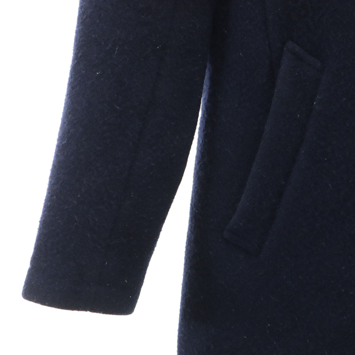 Danton ダントン アーバンリサーチドアーズ URBAN RESEARCH DOORS 日本製 ウールコート 34 ネイビー レディース