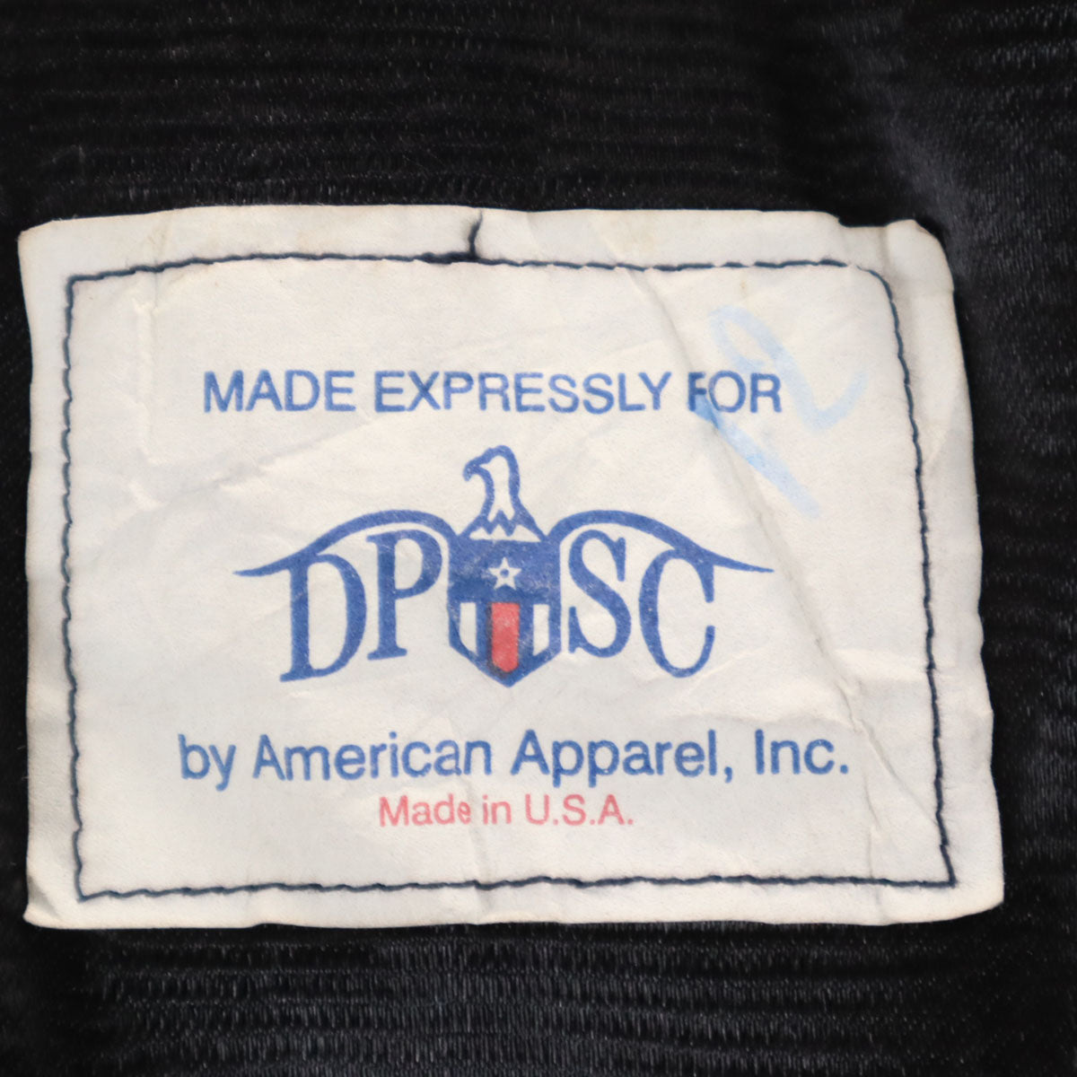 American Apparel アメリカンアパレル 90s USA製 DPSC オールド オールウェザー トレンチコート 46S 濃紺 メンズ