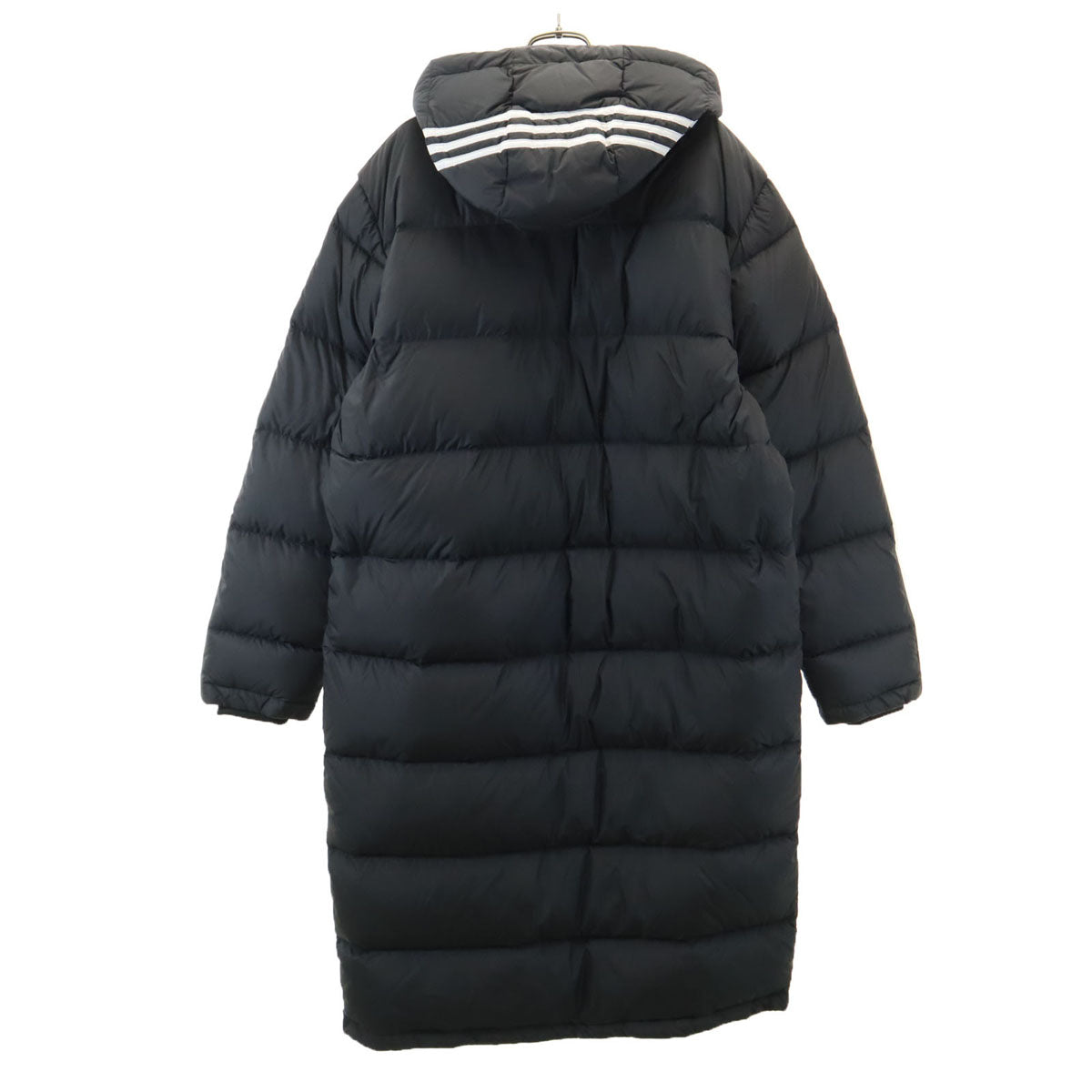 未使用 adidas アディダス トレフォイルロゴ ダウンコート O ブラック メンズ