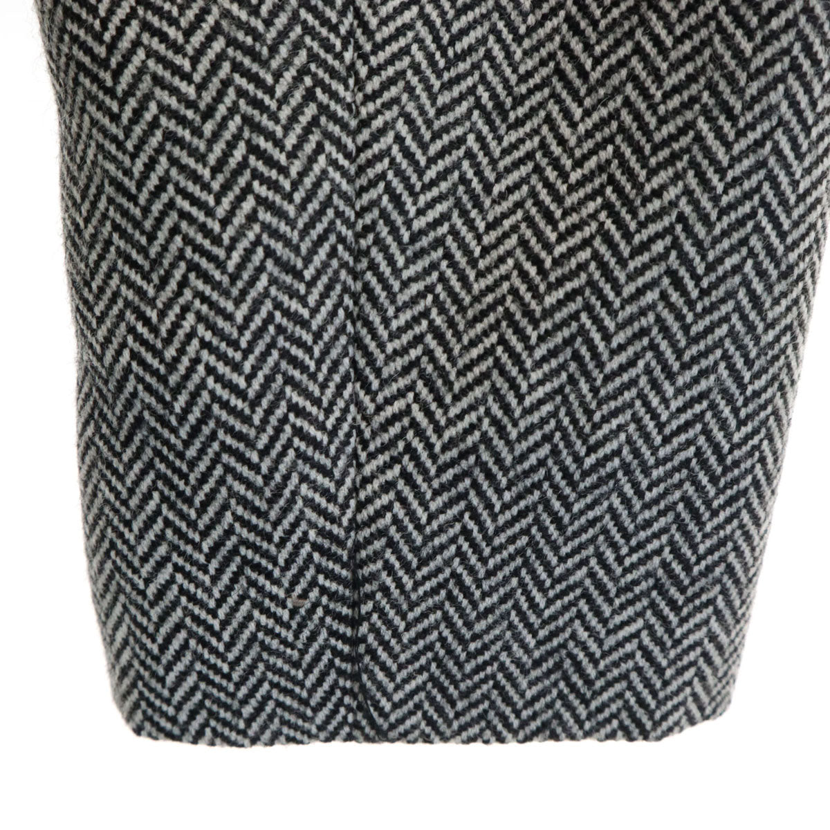 未使用 tibi ティビ ヘリンボーン チェスターコート 0 ホワイト レディース