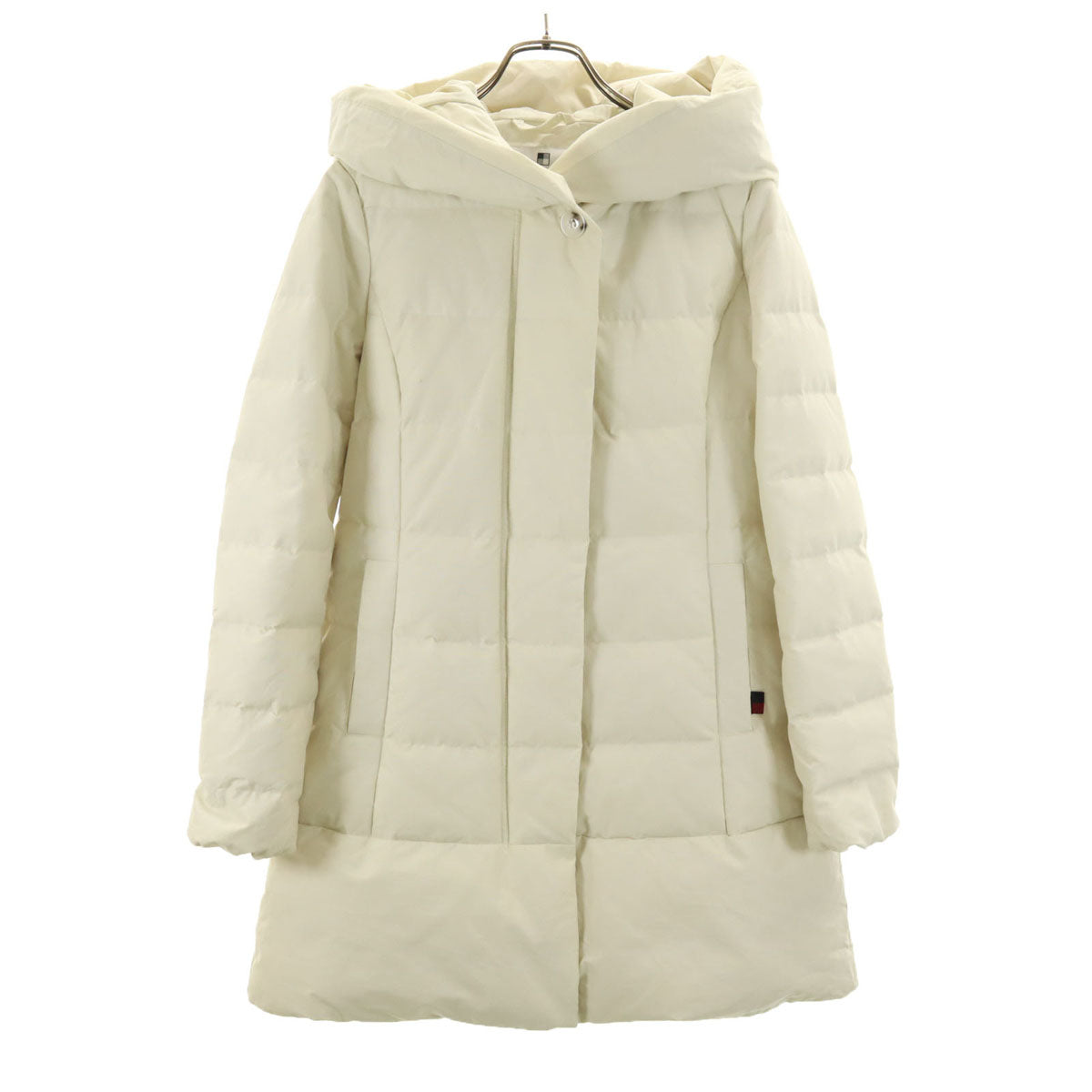 WOOLRICH ウールリッチ ダウンコート M アイボリー レディース