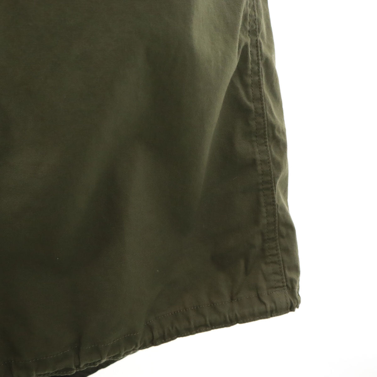 HOUSTON ヒューストン ミリタリー モッズコート XS カーキ ライナー付き メンズ