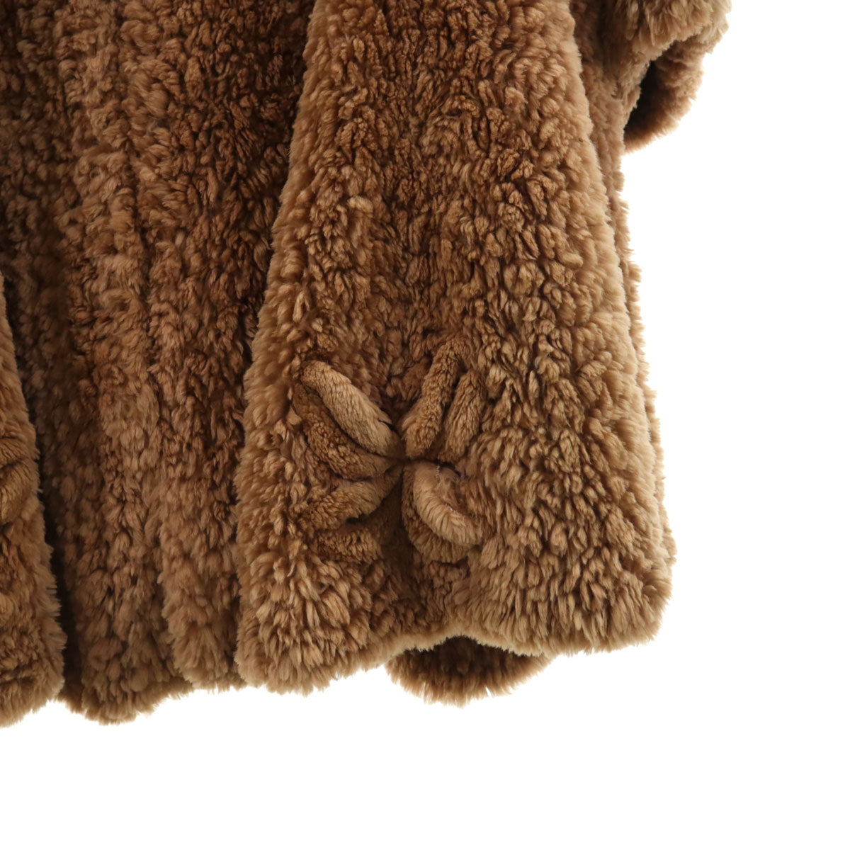 美品 paula lishman ポーラ リシュマン 70s 80s カナダ製 ヴィンテージ 毛皮コート M キャメル レディース