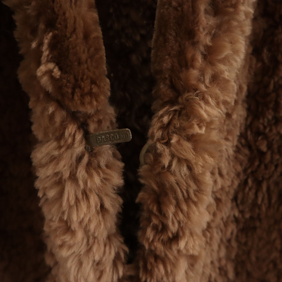 美品 paula lishman ポーラ リシュマン 70s 80s カナダ製 ヴィンテージ 毛皮コート M キャメル レディース