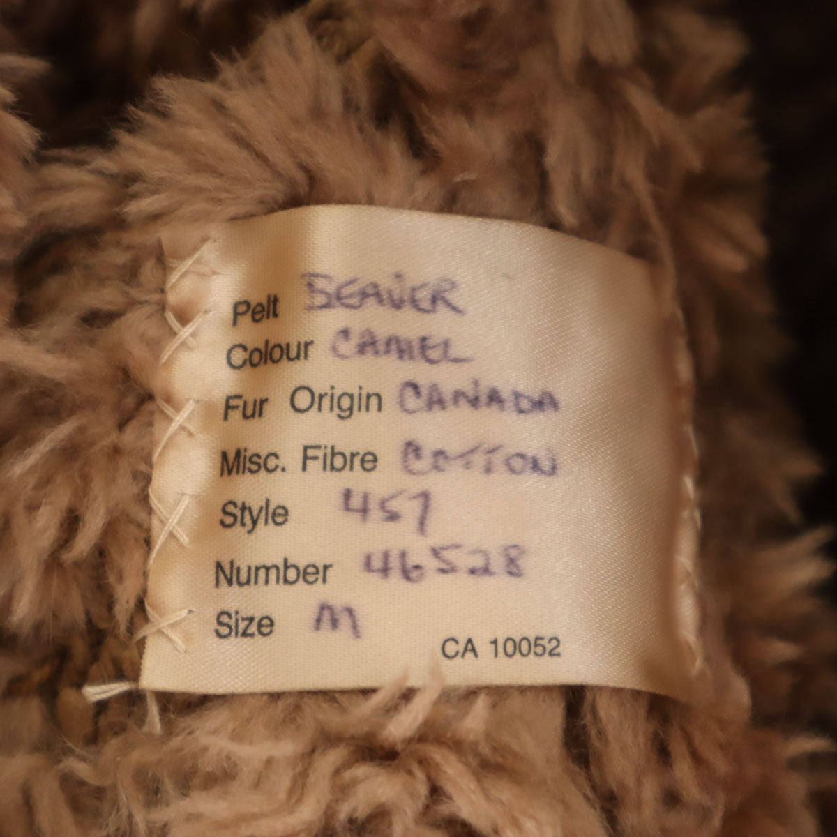 美品 paula lishman ポーラ リシュマン 70s 80s カナダ製 ヴィンテージ 毛皮コート M キャメル レディース