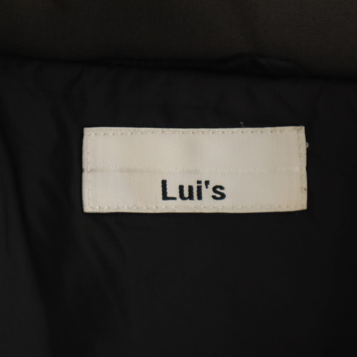 Lui's ルイス 中綿コート M ブラウン系 メンズ