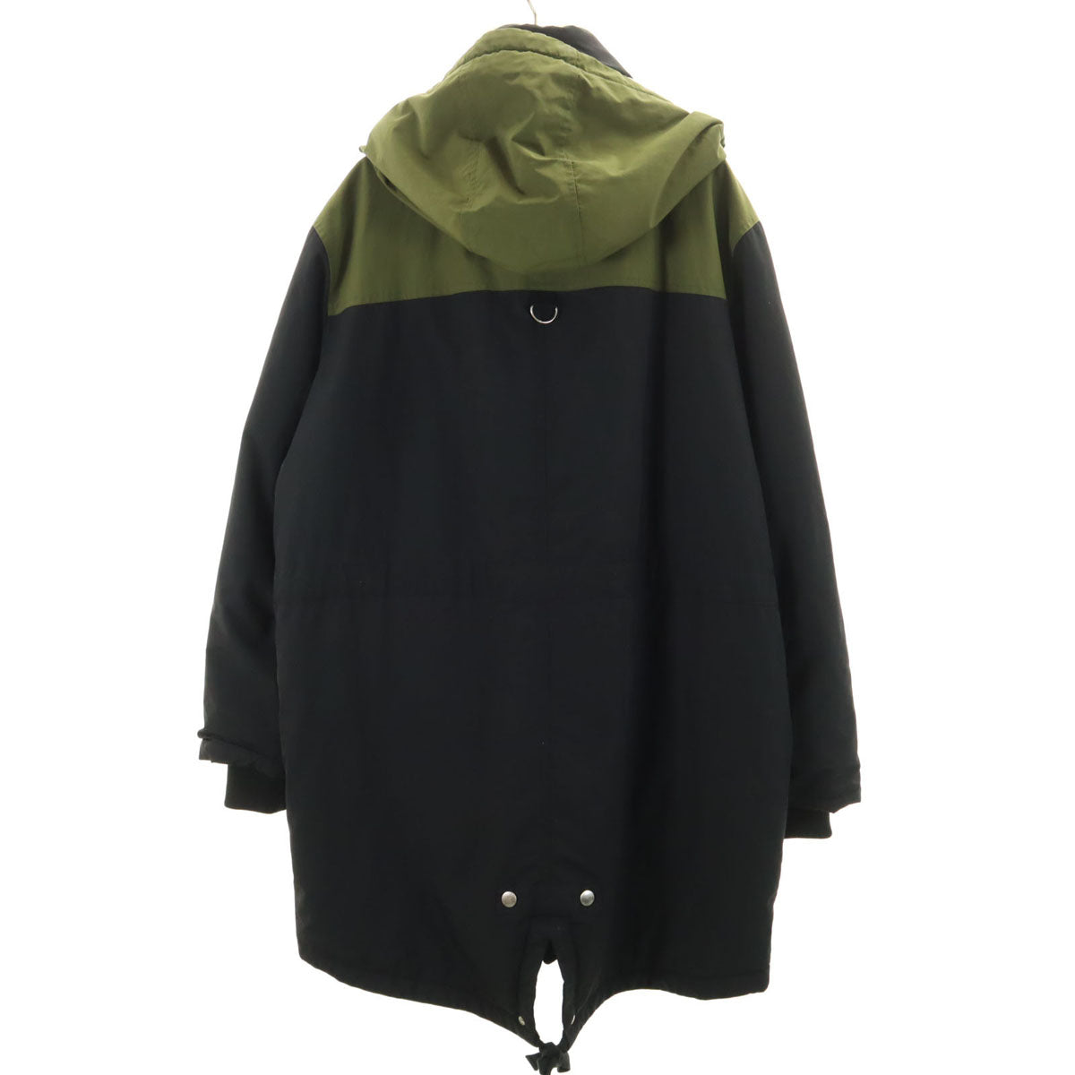 美品 TOMMY HILFIGER トミーヒルフィガー 中綿コート L ブラック メンズ