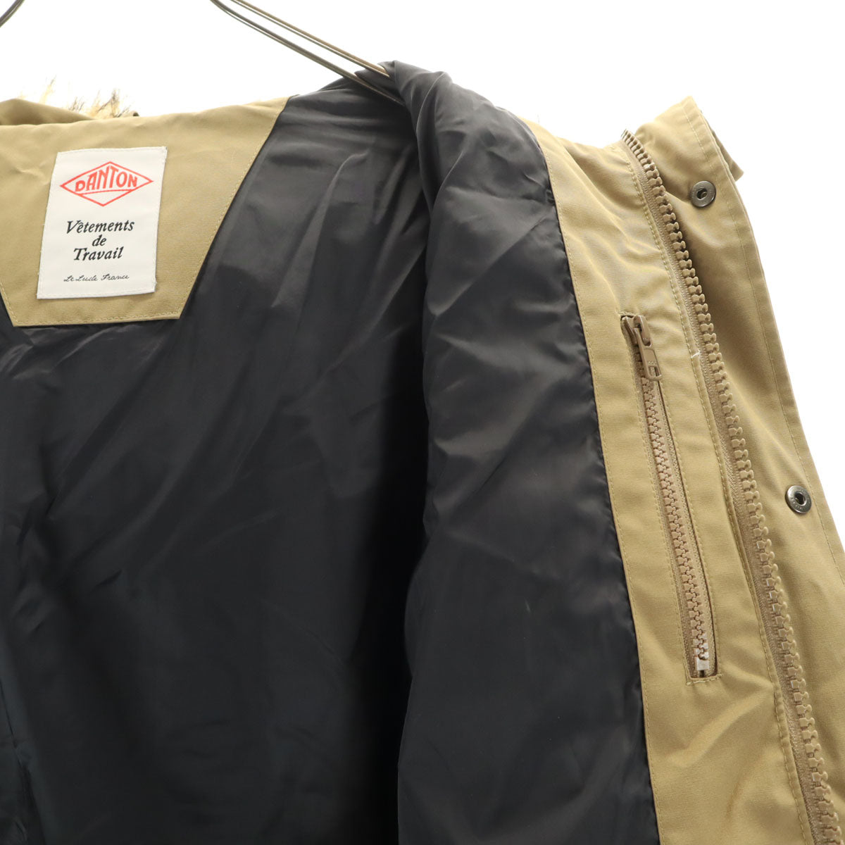 Danton ダントン ダウンコート M ベージュ レディース