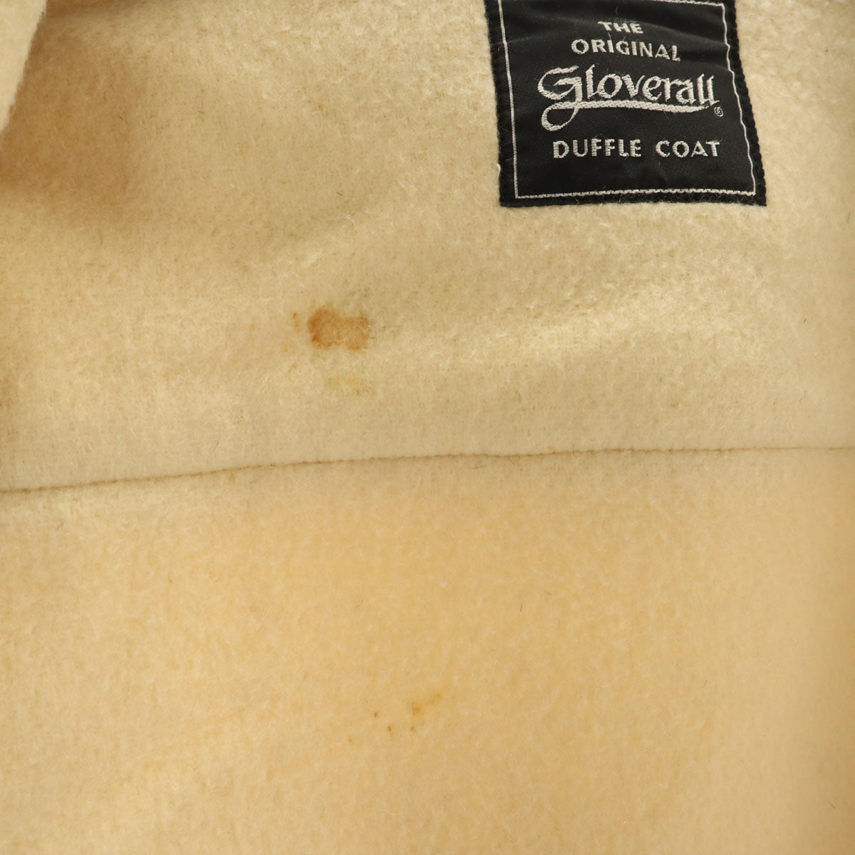 Gloverall グローバーオール 英国製 ダッフルコート クリーム レディース