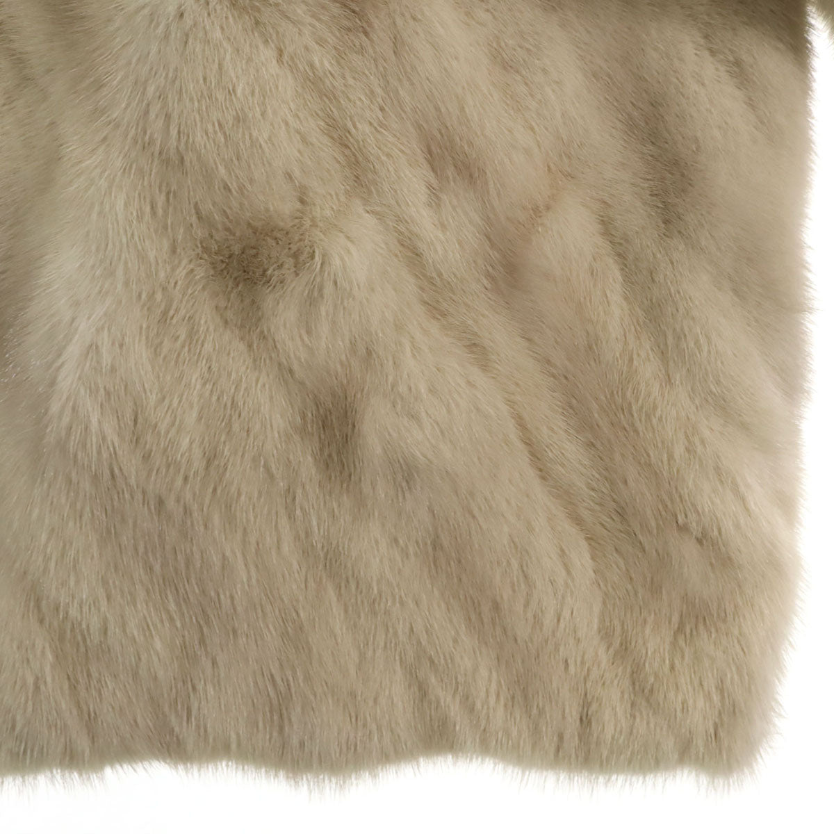 美品 Josephine ジョセフィーヌ 毛皮コート 11 グレージュ系 レディース