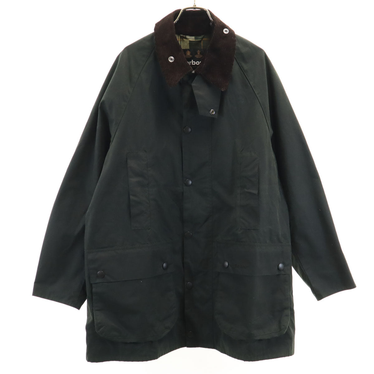 Barbour バブアー 2ワラント ビューフォート ワックス ジャケット 38 深緑系 BEAUFORT メンズ