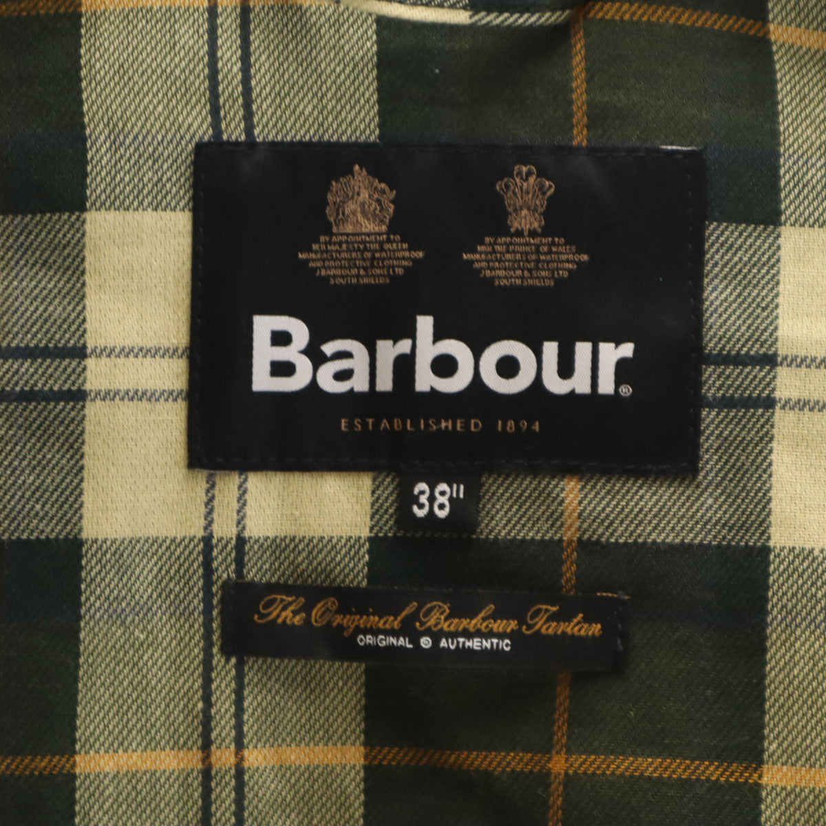 Barbour バブアー 2ワラント ビューフォート ワックス ジャケット 38 深緑系 BEAUFORT メンズ