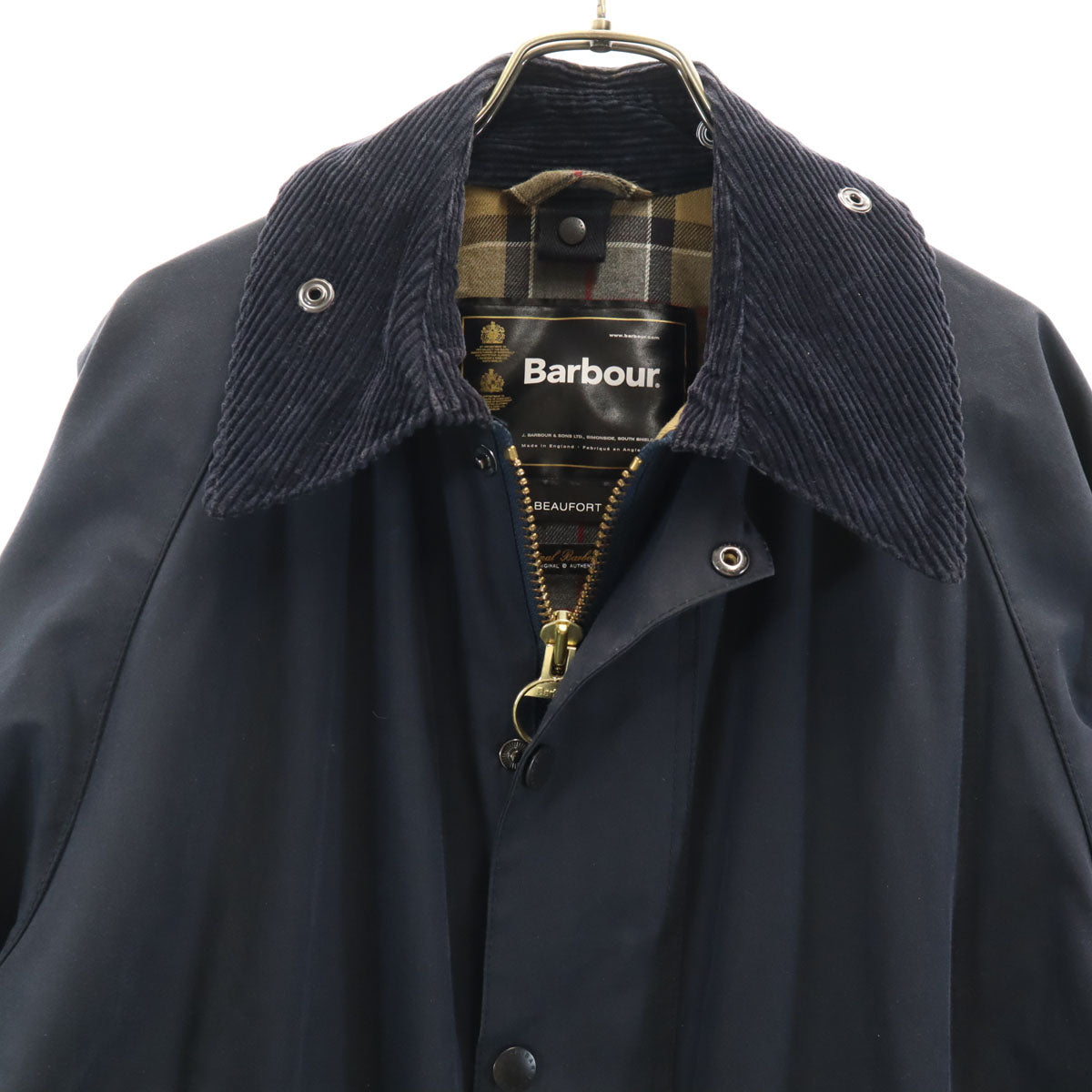Barbour バブアー イングランド製 3ワラント ビューフォート ワックス ジャケット C38 ネイビー BEAUFORT メンズ