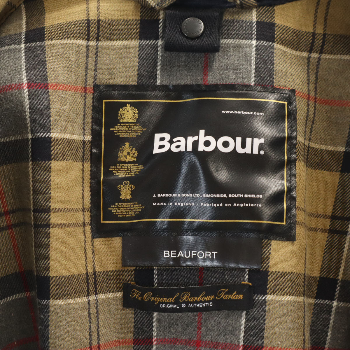 Barbour バブアー イングランド製 3ワラント ビューフォート ワックス ジャケット C38 ネイビー BEAUFORT メンズ