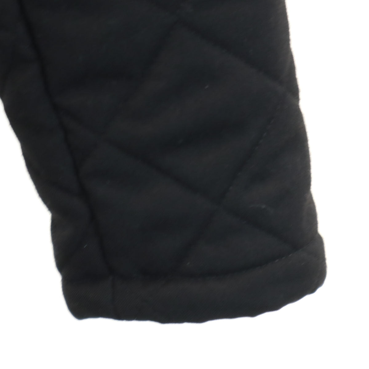 Mackintosh マッキントッシュ スコットランド製 キルティングコート 36 ブラック 中綿 裏ファー レディース