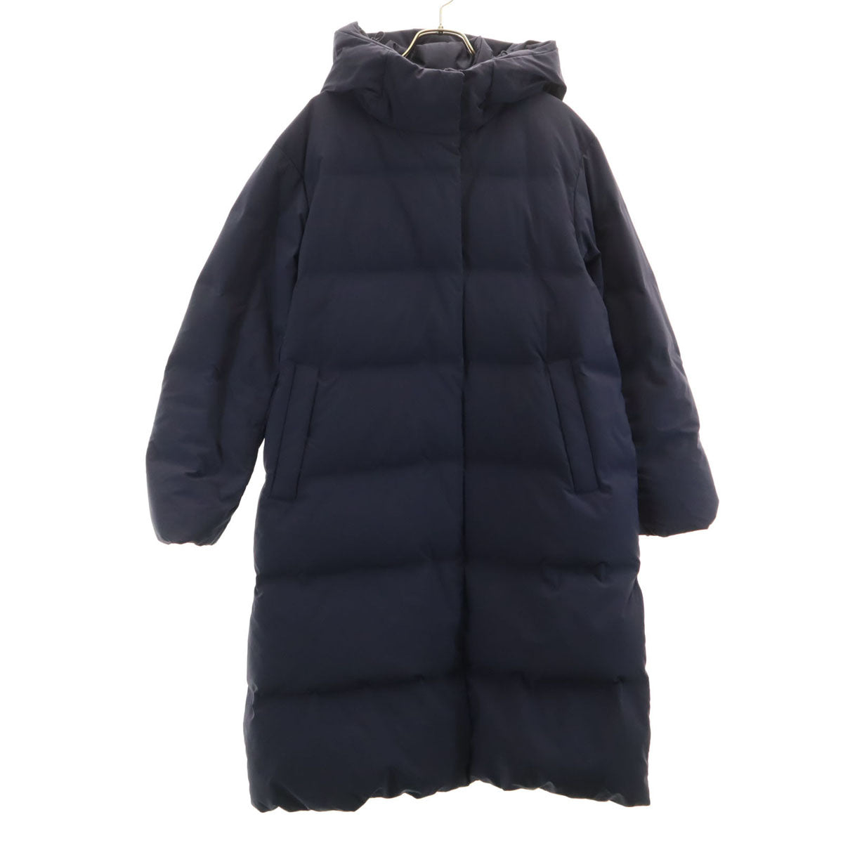 UNIQLO ユニクロ シームレス ダウンコート M ネイビー レディース