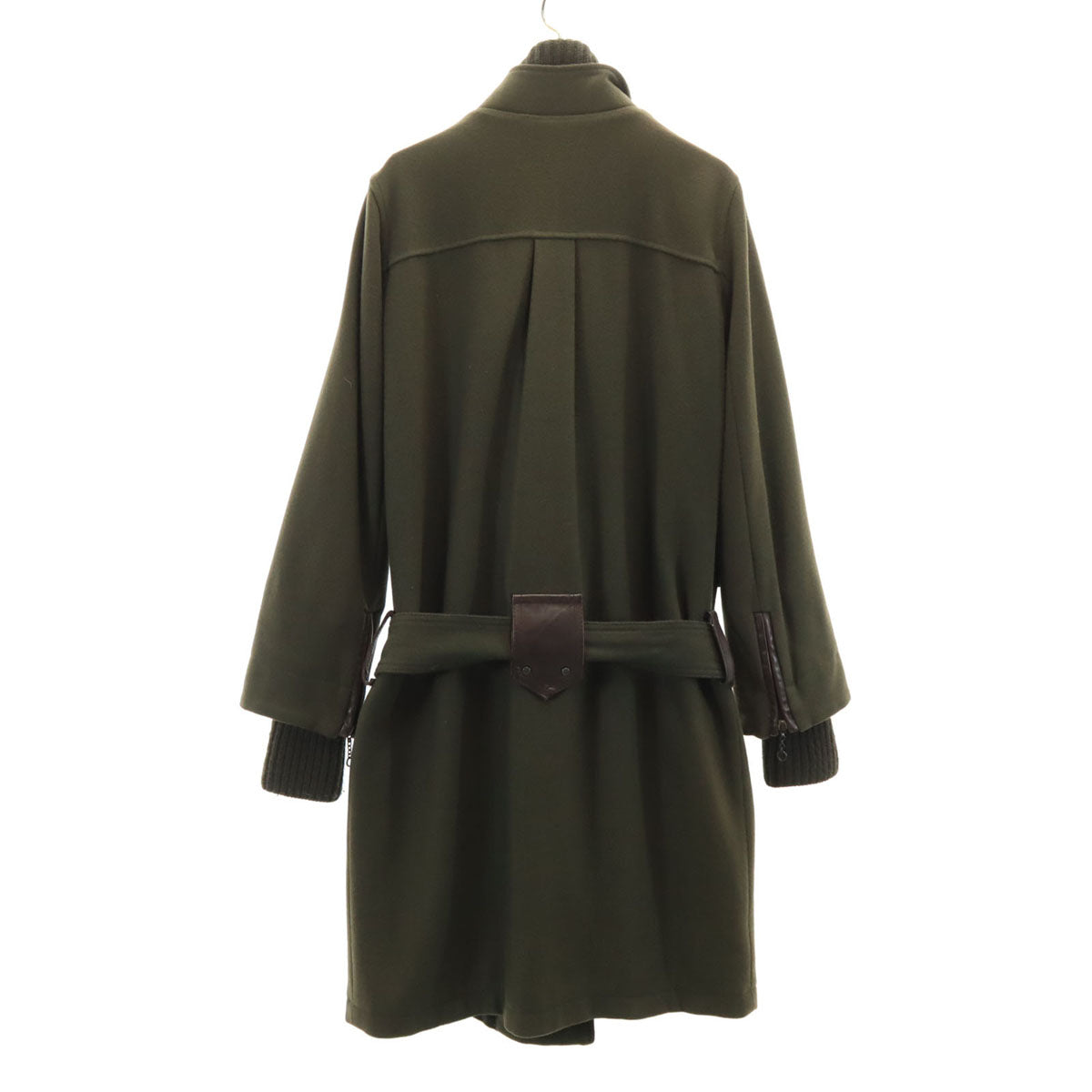 Diesel Style Lab ディーゼル スタイル ラボ イタリア製 ウールコート S カーキ レディース