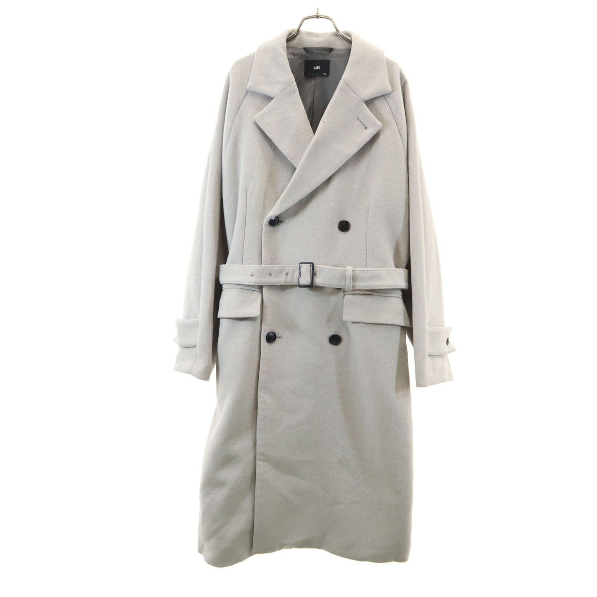 HARE ハレ ウールブレンド コート S グレー メンズ