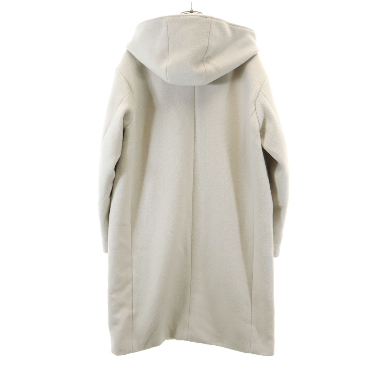 le coeur blanc ルクールブラン ノーカラーコート 38 グレー系 レディース