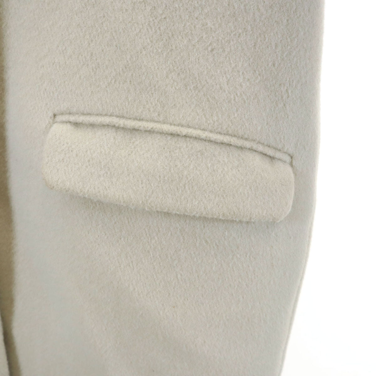 le coeur blanc ルクールブラン ノーカラーコート 38 グレー系 レディース