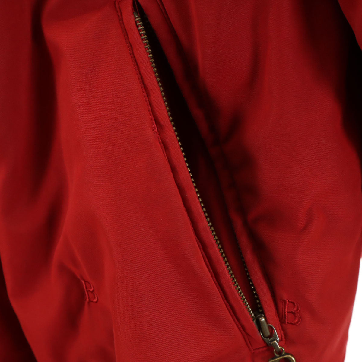 Burberrys バーバリーズ 90s オールド B刺繍 中綿コート 7AR レッド 三陽商会 レディース