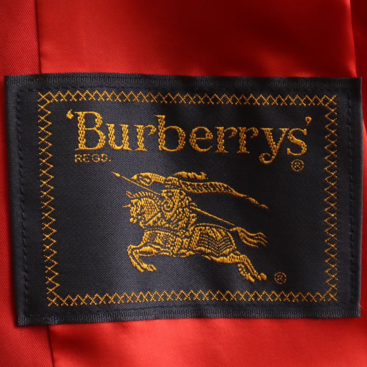 Burberrys バーバリーズ 90s オールド B刺繍 中綿コート 7AR レッド 三陽商会 レディース