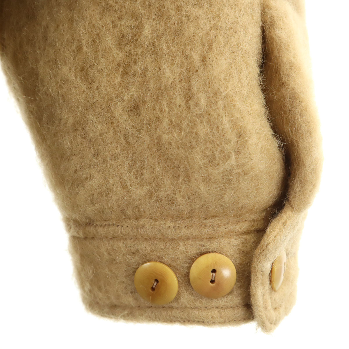 yosyo 日本製 ウールコート L ベージュ ビームス レディース