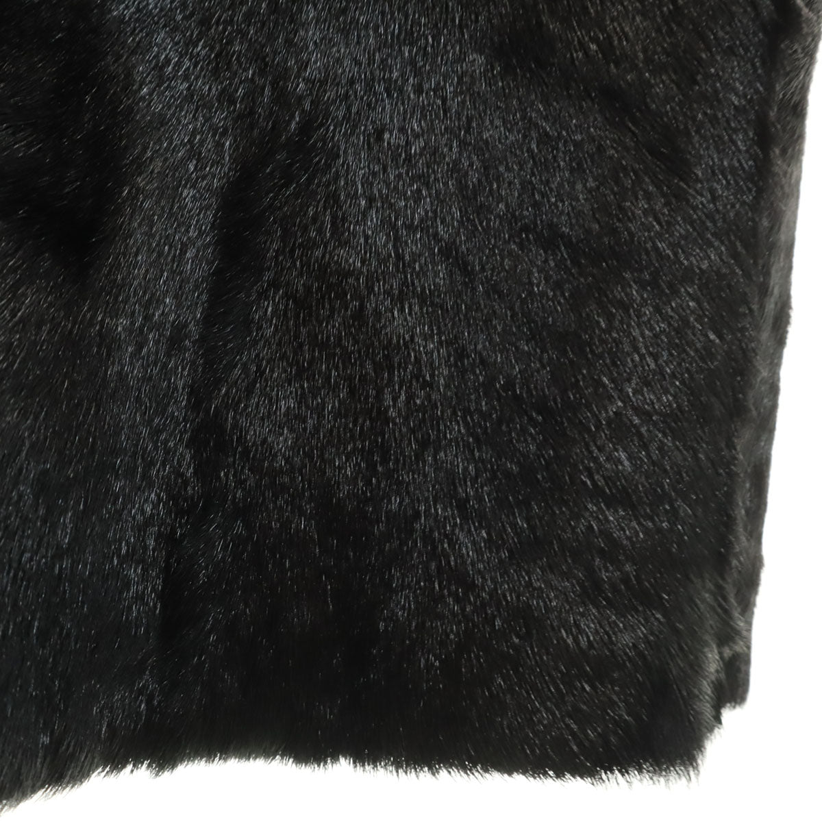 美品 毛皮コート 11 ブラック レディース